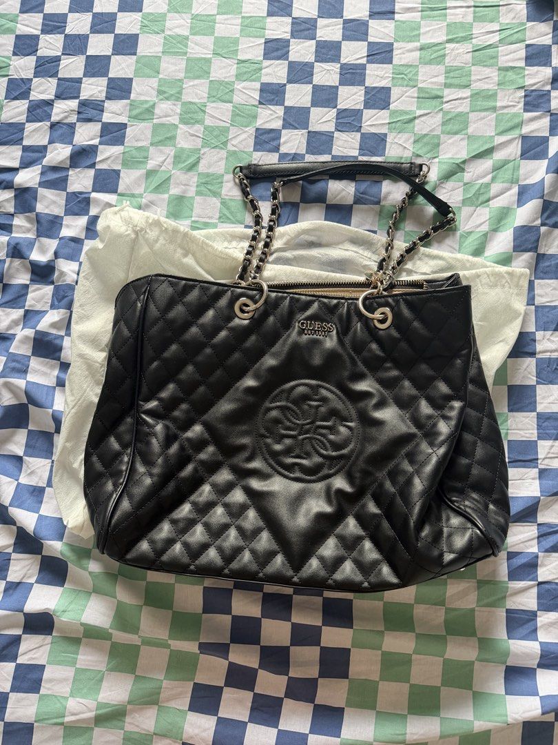 Guess Bag Sweet Candy (Large) (Category: Luxury Bags & Wallets) located in Quezon City. Submitted by neptune01100 (Listing ID 1444582391, Image 1). Description: Guess sweet candy bag (large) this is my sister’s bag from Perth. Can fit a laptop and an Ipad. It has three large divisions. Price is still negotiable. RFS- she didn’t use it as much. Can do meet ups and deliveries. .