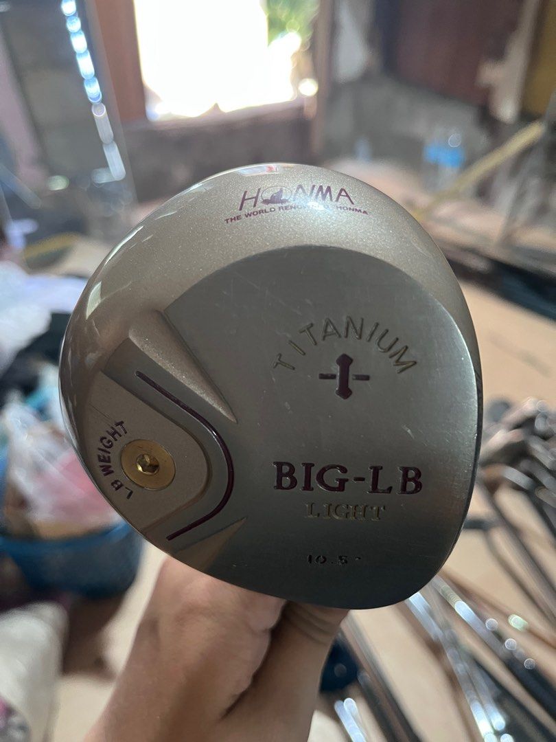 Honma titanium lightweight driver 10.5 (Category: Golf) located in Digos. Submitted by beautifulrebelph (Listing ID 1444553202, Image 1). Description: Lighweight Minimal signs of usage Good condition Free socks.