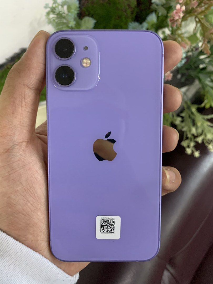 iphone 12 mini 256GB Factory unlocked (Category: iPhone 12 Series) located in San Juan City. Submitted by safe.trusted_legitseller (Listing ID 1444584457, Image 1). Description: IPhone 12 mini 256 GB Purple Openline Factory unlocked Unit and Charger Ready to use Check all you want Same Day Delivery Meet up GH Mall Cash on Delivery within Metro Manila.