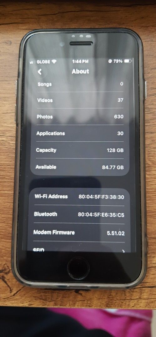 Iphone se 3 (Category: iPhone SE Series) located in Dasmarinas. Submitted by heavyhitter8820 (Listing ID 1444543555, Image 3). Description: selling my iPhone se 3 never been opened or repaired .