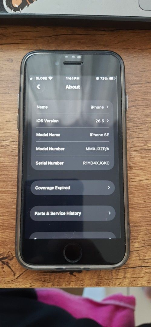 Iphone se 3 (Category: iPhone SE Series) located in Dasmarinas. Submitted by heavyhitter8820 (Listing ID 1444543555, Image 2). Description: selling my iPhone se 3 never been opened or repaired .