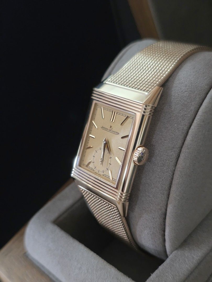 Jaeger-LeCoultre Reverso Tribute (Category: Luxury Watches) located in Mandaluyong City. Submitted by shobeywatch (Listing ID 1444583857, Image 3). Description: Jaeger-LeCoultre Reverso Pink Gold Ref. Q713216J Like new 2025 Fullset ig shobeywatch.