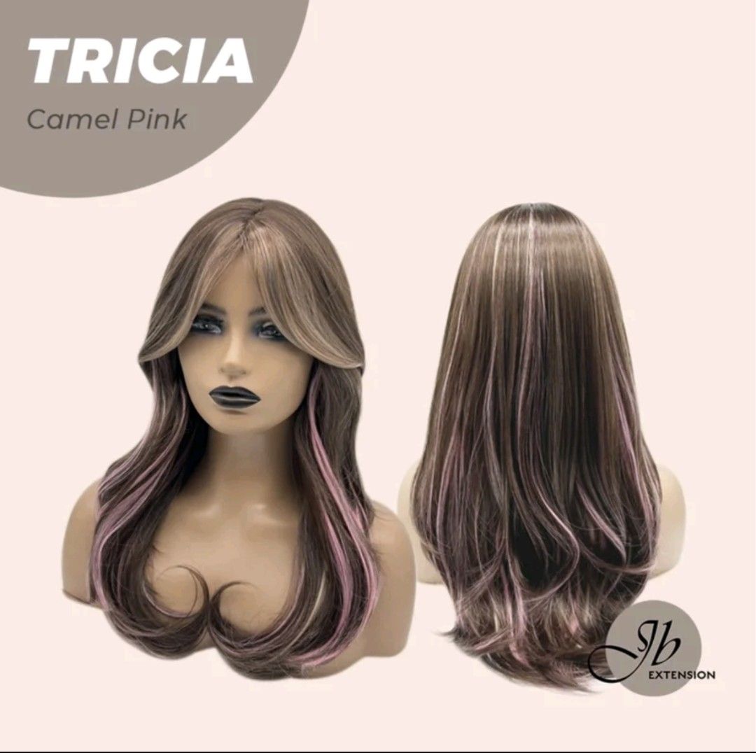JBSelect4 Hair wig in Tricia (Category: Hair) located in Quezon City. Submitted by iamghen21 (Listing ID 1444624311, Image 1). Description: TRICIA CAMEL PINK. NEVER BEEN USED. BRAND NEW. PWEDE MEET UP..