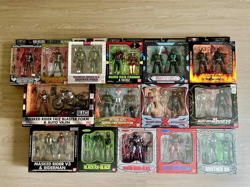 KAMEN RIDER : SIC, SHODO, SHF (Category: Toy Figures) located in Singapore. Submitted by showa.rider (Listing ID 1442372284, Image 2). Description: .