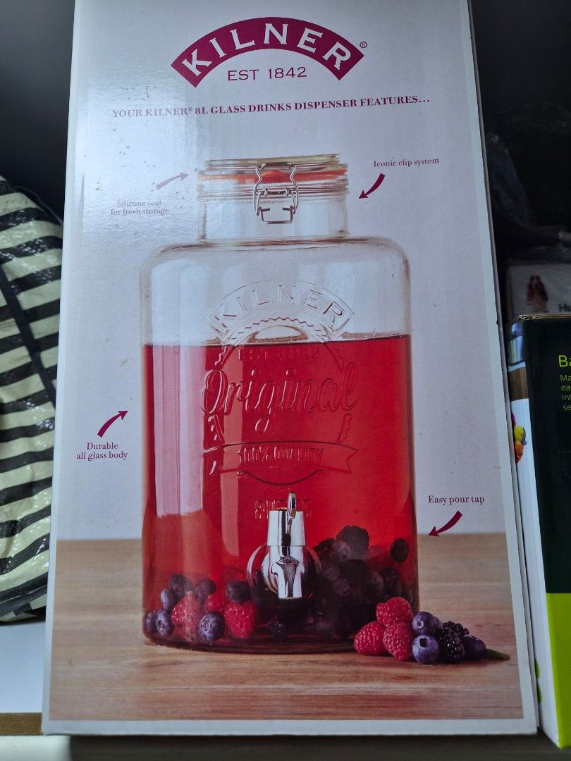 Kilner Glass Drinks Dispenser with Tap485776657944432640