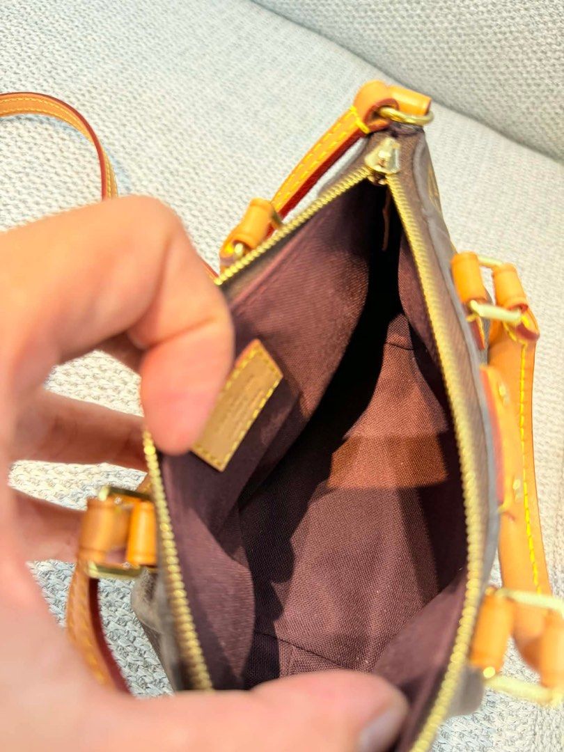 FASTBREAK/ Louis Vuitton Turenne Nano Handbag (Category: Luxury Bags & Wallets) located in Manila. Submitted by whemc (Listing ID 1437830973, Image 3). Description: Without zipper puller Accessories nit included.