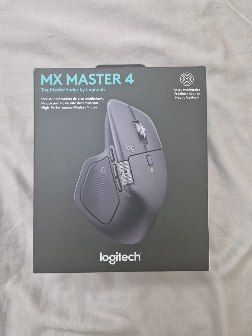 Logitech MX Master 4 High-Performance Wireless Mouse (BLACK)485451613193512960