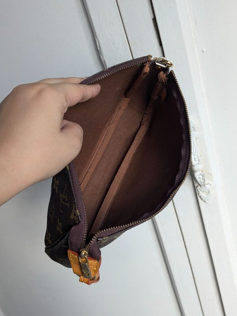 Louis Vuitton Pochette Bag (Category: Luxury Bags & Wallets) located in Quezon City. Submitted by nnncorner (Listing ID 1444517014, Image 3). Description: Louis Vuitton Accessories Pochette Bag Japan Source ( no inclusions ) pls self authenticate I stated it's Japan Source Code M51890 Iconic Monogram Coated Canvas with removable pattina strap Depth: 3 cm (1.18 in) Width: 21 cm (8.26 in) Height: 13 cm (5.11 in) Hand carry or shoulder bag style 9/1
