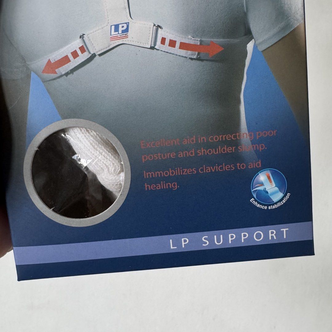 LP SUPPORT 901 Posture Aid with Clavicle Brace (Category: Braces, Support & Protection) located in Manila. Submitted by miskym (Listing ID 1444578228, Image 3). Description: Pricelist per Size: XS-S: 970.00 M: 1,026.00 L: 1,082.00 XL: 1,137.00.