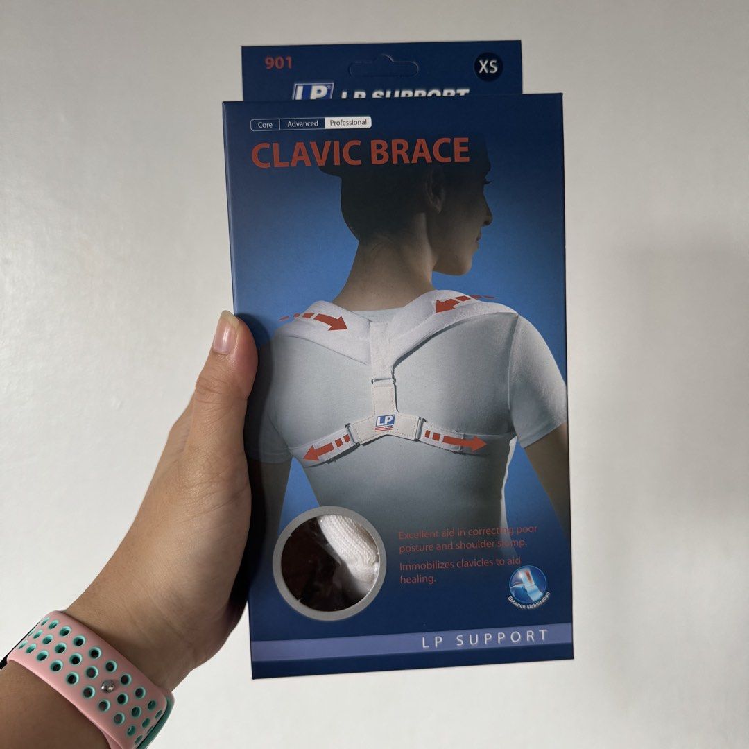 LP SUPPORT 901 Posture Aid with Clavicle Brace (Category: Braces, Support & Protection) located in Manila. Submitted by miskym (Listing ID 1444578228, Image 1). Description: Pricelist per Size: XS-S: 970.00 M: 1,026.00 L: 1,082.00 XL: 1,137.00.