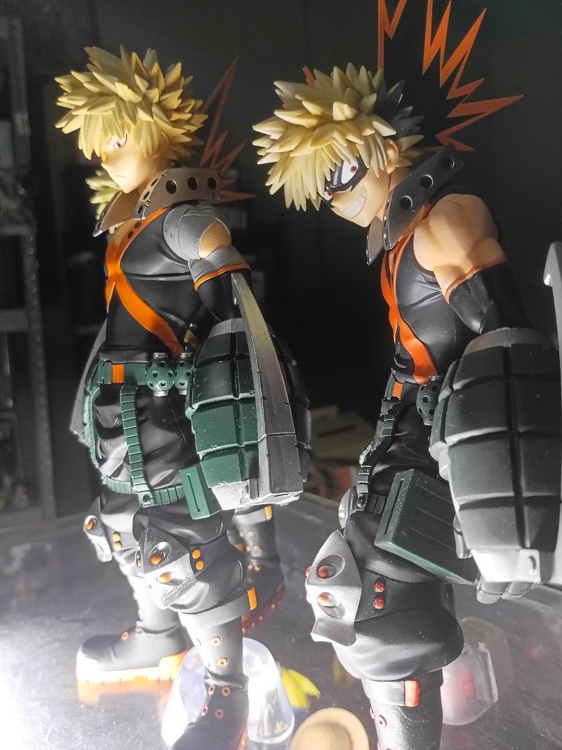 Masterlise bakugo (Category: Figurines & Statues) located in Rizal. Submitted by dreatanikanik (Listing ID 1444636552, Image 2). Description: masterlise bakugo for sale center loose 1300 left bib no clam and missing fs 1800 right bib with clam 2100.