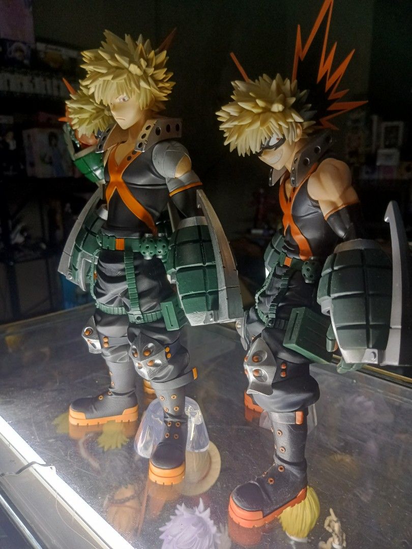 Masterlise bakugo (Category: Figurines & Statues) located in Rizal. Submitted by dreatanikanik (Listing ID 1444636552, Image 3). Description: masterlise bakugo for sale center loose 1300 left bib no clam and missing fs 1800 right bib with clam 2100.