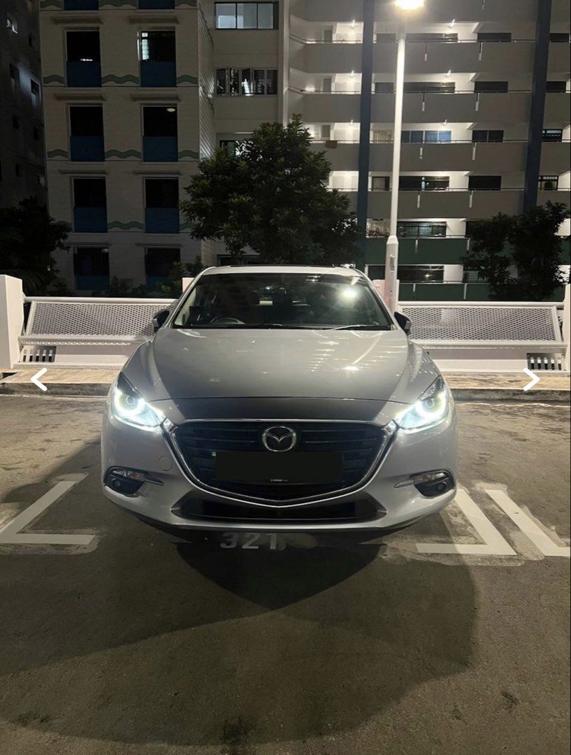 Mazda 3 Hatchback Deluxe Auto (Category: Used Cars) located in Singapore. Submitted by xwb1000 (Listing ID 1444594756, Image 1). Description: Accident free, well maintained interior and exterior, view to believe. Leather seats,dashboard and passenger door. Selling because upgrading No nego please I am the second owner Very low utilisation for this car No dealer pls 11 months left.