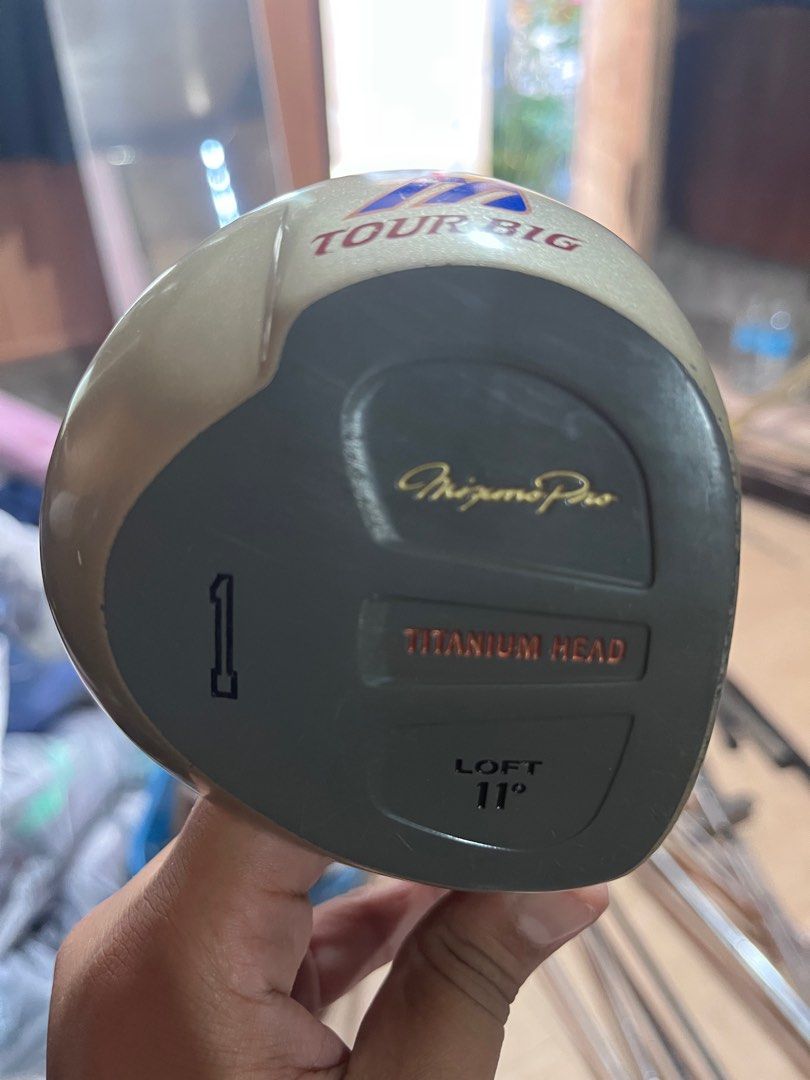 Mizuno pro titanium head driver golf 1 (Category: Golf) located in Digos. Submitted by beautifulrebelph (Listing ID 1444548895, Image 1). Description: Titanium head loft 11 Issue: dirty grip, minimal scratches Overall good condition.