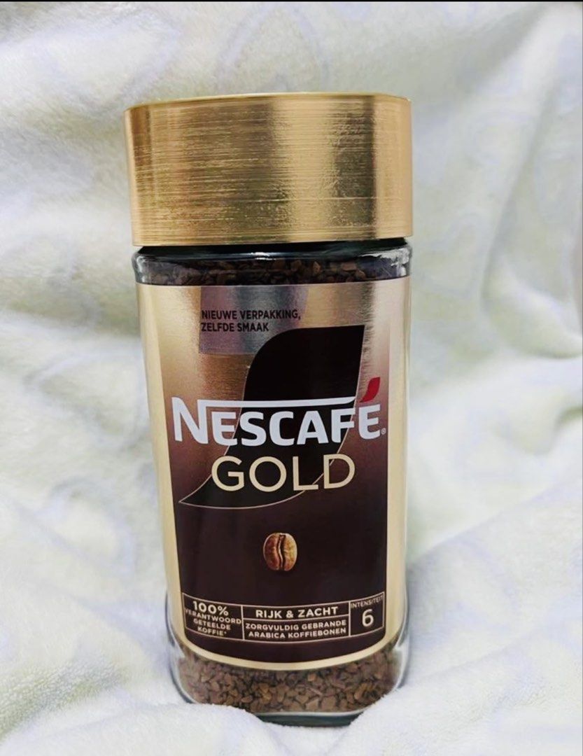 Nescafe Gold Instant Coffee - Rich & Smooth (Category: Beverages) located in Manila. Submitted by TindahanNiLhelay (Listing ID 1444554863, Image 1). Description: - Nescafe Gold Rich & Smooth Blend - Made with carefully selected Arabica coffee beans - Comes in a convenient 200g glass jar - Brews approximately 120 cups of coffee - Enjoy the full aroma and rich taste for your daily coffee fix.