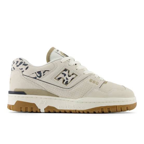 New Balance 550 Leopard Sea Salt (Category: Sneakers) located in Manila. Submitted by preamorph (Listing ID 1444542084, Image 2). Description: brand new never worn no box bought in Australia rfs: wrong size US 8 Women / 6.5 Men .