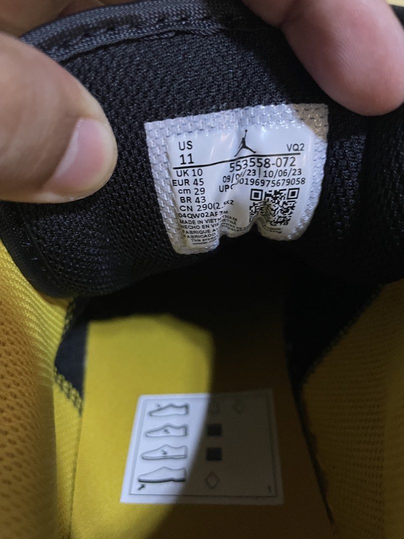 NIKE AIR JORDAN LOW 1 - SIZE 11 (Category: Casual Shoes) located in Porac. Submitted by codenameles (Listing ID 1444583387, Image 3). Description: NEGOTIABLE.