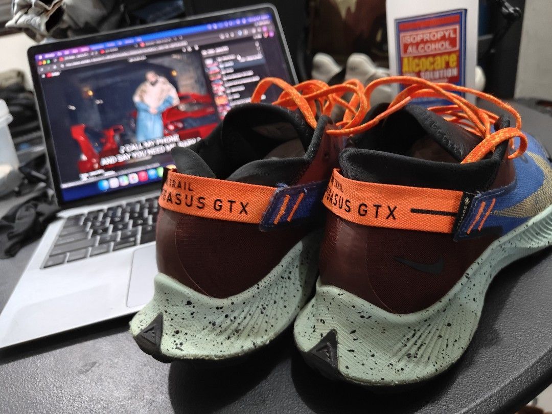 Nike Pegasus Trail 2 Gore-Tex size 6US (Category: Sneakers) located in Bulacan. Submitted by tipidayos (Listing ID 1444607134, Image 3). Description: Nike Pegasus Trail 2 Gore-Tex size 6US Still in good condition selling it for only 700 lp. Meetup malolos or shipping.
