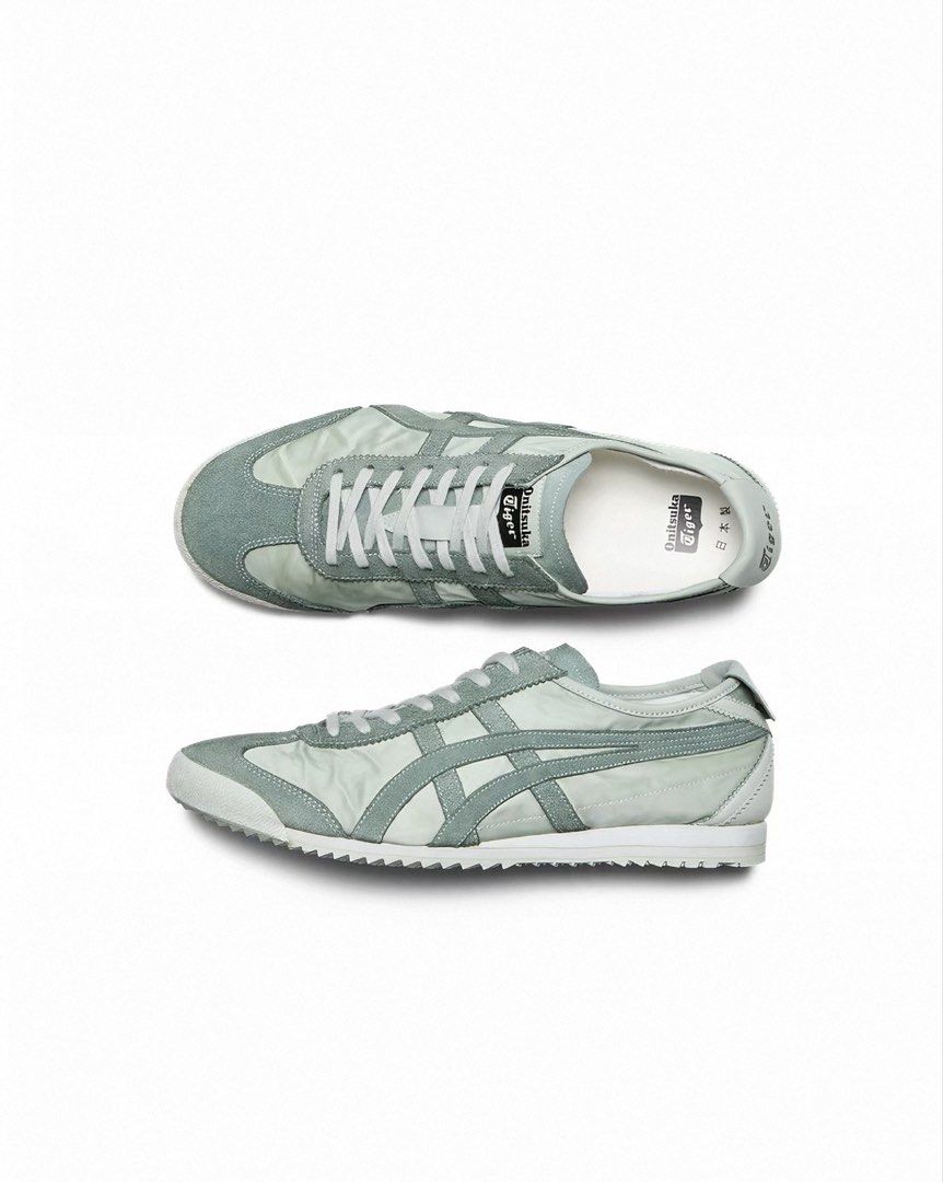 Onitsuka Tiger Mexico 66 NM Sneakers Light Green (Category: Sneakers) located in Singapore. Submitted by joyyoung80 (Listing ID 1444585690, Image 3). Description: - Classic Onitsuka Tiger Mexico 66 NM - Nippon Made - Size 39 - Retail $400 .