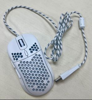 Optical D-110 White Wired Gaming Mouse498129564767375360
