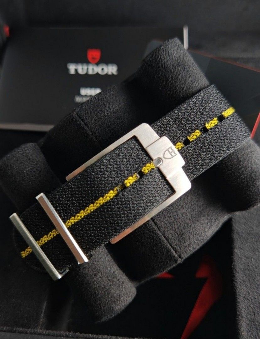 Original Tudor Black Bay Pro (Category: Luxury Watches) located in San Juan City. Submitted by exclusivelyours (Listing ID 1444571531, Image 3). Description: 2022 Tudor Black Bay Pro 39mm Automatic Ref 79470 9/10 condition Inclusions: watch, original nato strap with original Tudor buckle, booklet, Tudor guarantee card, and Triple Tudor box *photo reference on 6.5" wrist.