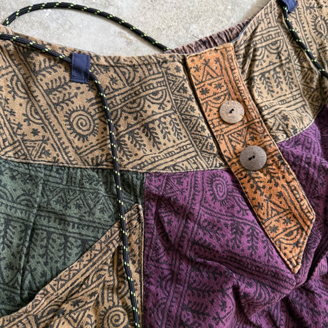 Patchwork Harem Pants (Category: Joggers) located in Kuala Lumpur. Submitted by minkanzakka (Listing ID 1444574008, Image 3). Description: OSFM .