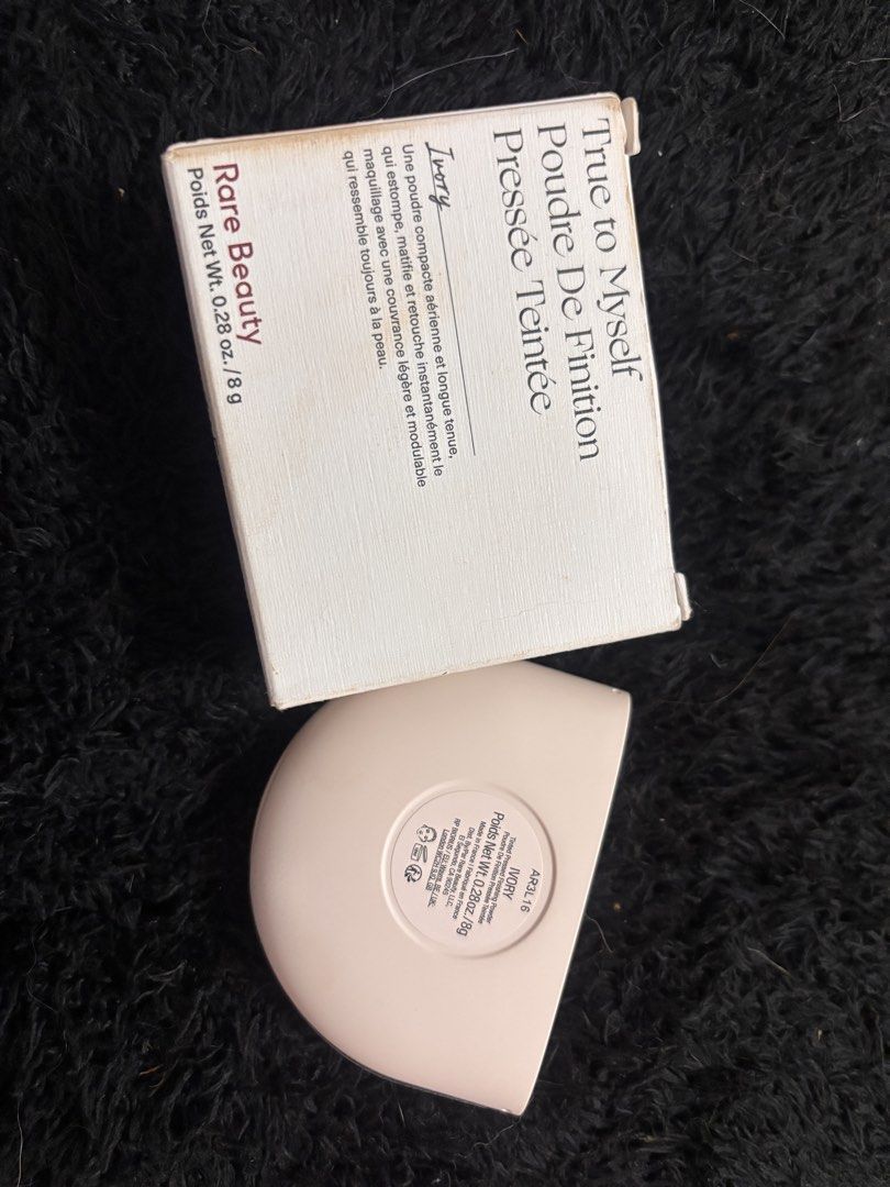 Rare Beauty Pressed Finishing Powder (Category: Makeup) located in San Juan City. Submitted by 1013_ajo (Listing ID 1444651448, Image 3). Description: - Authentic Rare Beauty Powder (got from sephora) - Swatched only - rfs: decluttering .