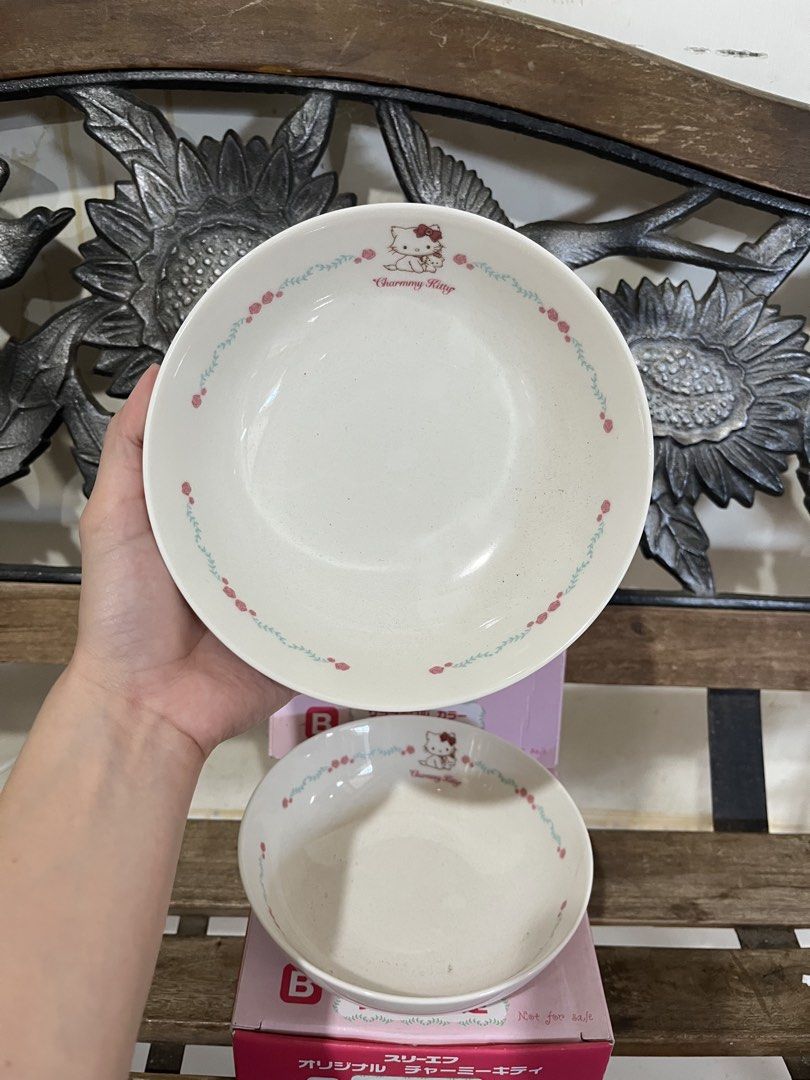 Sanrio Charmmy Kitty Shallow bowl (Category: Dinnerware & Cutlery) located in Lucena. Submitted by aisanolshop (Listing ID 1444551001, Image 1). Description: 2pcs available .
