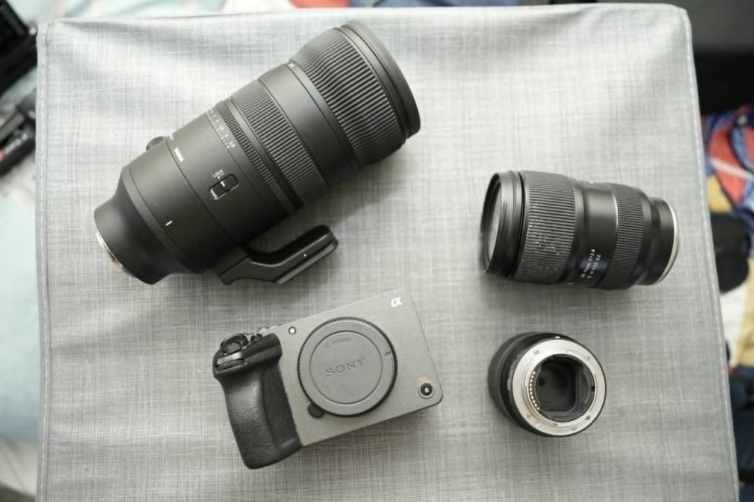 Sony Alpha Camera with Sigma and Sony Lenses (Category: Cameras) located in Bulacan. Submitted by mackymaccc (Listing ID 1444555031, Image 3). Description: For Sale or Trade sa Sony 50-150 F2 Sony FX30 Body - P83,000 (nego) - 1 Battery Original - Sony Original Charger Sigma 70-200 F2.8 - P80,000 (nego) - Lens Hood - Lens Bag Tamron 28-75 F2.8 - P32,000 (Nego) Issue may konting Fugus .