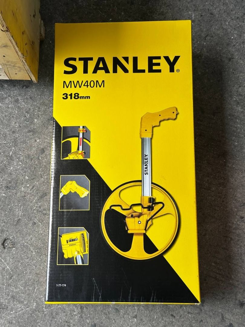 Stanley Measuring Wheel (Category: Everything Else Others) located in Manila. Submitted by 09171479278_elsie. (Listing ID 1444507208, Image 1). Description: Specs: #77-174 (12” x 1000m).