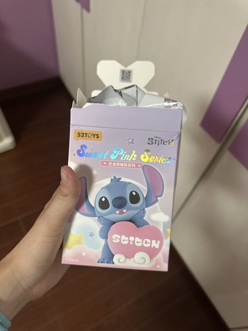 Stitch Blind box (Sweet Pink Series) (Category: Designer & Blind Box Toys) located in Quezon City. Submitted by jannaht (Listing ID 1444532041, Image 2). Description: It hasn’t been opened except for the box, I ended up getting something I already have. The item is seen in the card, bought this in Japan.