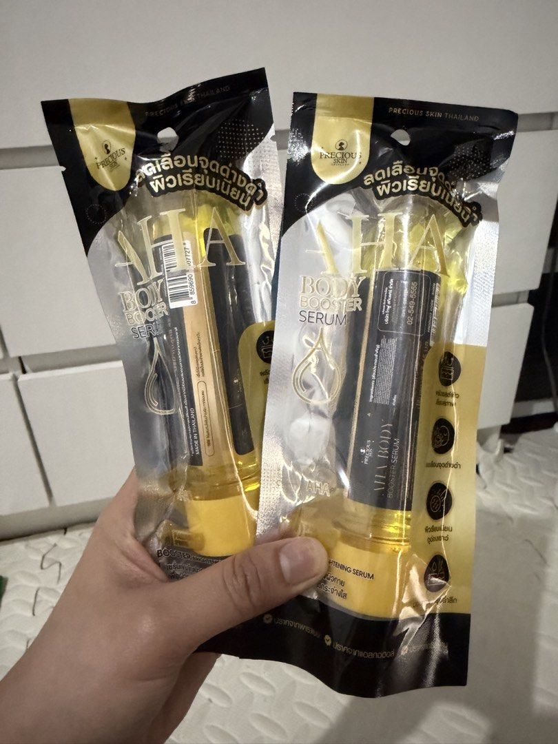 THAILAND BODY SERUMS (Category: Face Care) located in Manila. Submitted by akeikosonestopshop (Listing ID 1444663124, Image 3). Description: THAILAND BODY SERUMS SNAIL WHITE ALPHA ARBUTIN AHA 150 each.