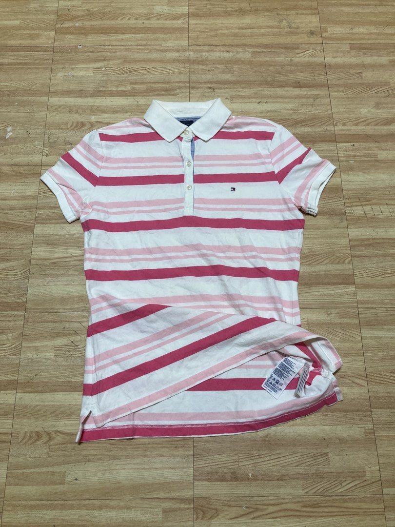 Tommy Hilfiger Polo Shirt (Category: Others Tops) located in Zamboanga. Submitted by deensthrifting (Listing ID 1444658859, Image 1). Description: Tommy Hilfiger Polo Shirt Size S 9.5/10 Color rate Excellent condition No issue/Need wash 370+shipping fee.