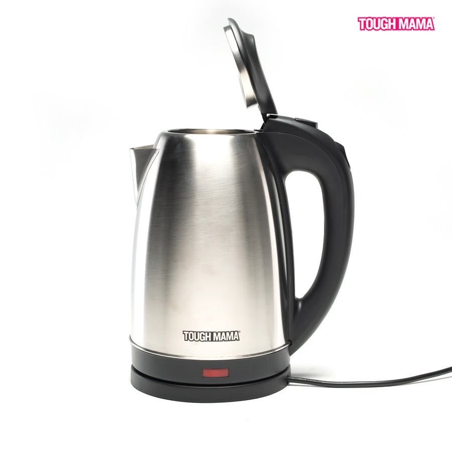 Tough Mama 2.5 Liter Electric Kettle (Category: Coffee & Tea Tableware) located in Marikina City. Submitted by jr.listings (Listing ID 1444628451, Image 3). Description: - Automatic lid-opening - with light indicator - Boil dry protection - Full copper wire - 360 rotating base - Double metal controller - 230VAC / 60Hz / 1800W Boil Dry TM050.