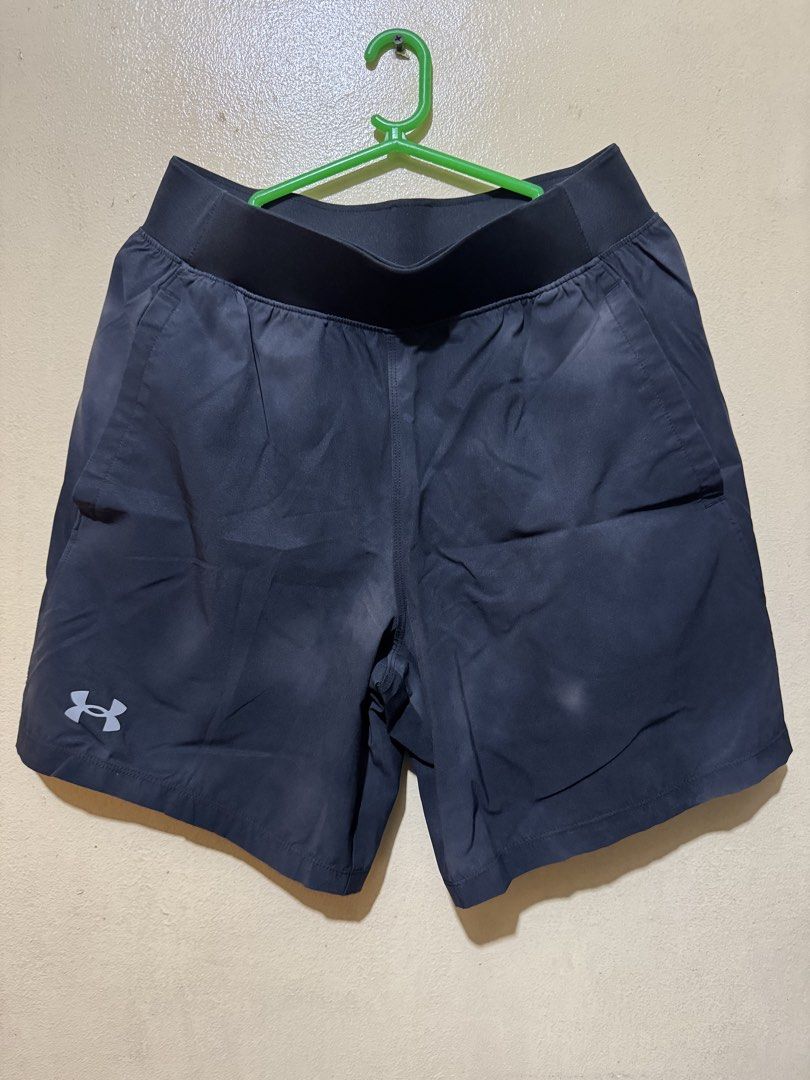 Under Armour Fitted Shorts SM/P/CH Black (Category: Shorts) located in Caloocan City. Submitted by rodelramos.rivera (Listing ID 1444514646, Image 1). Description: - Under Armour Black Shorts - Size: SM/P/CH - Style: Fitted - Perfect for workouts or casual wear - Made in USA.