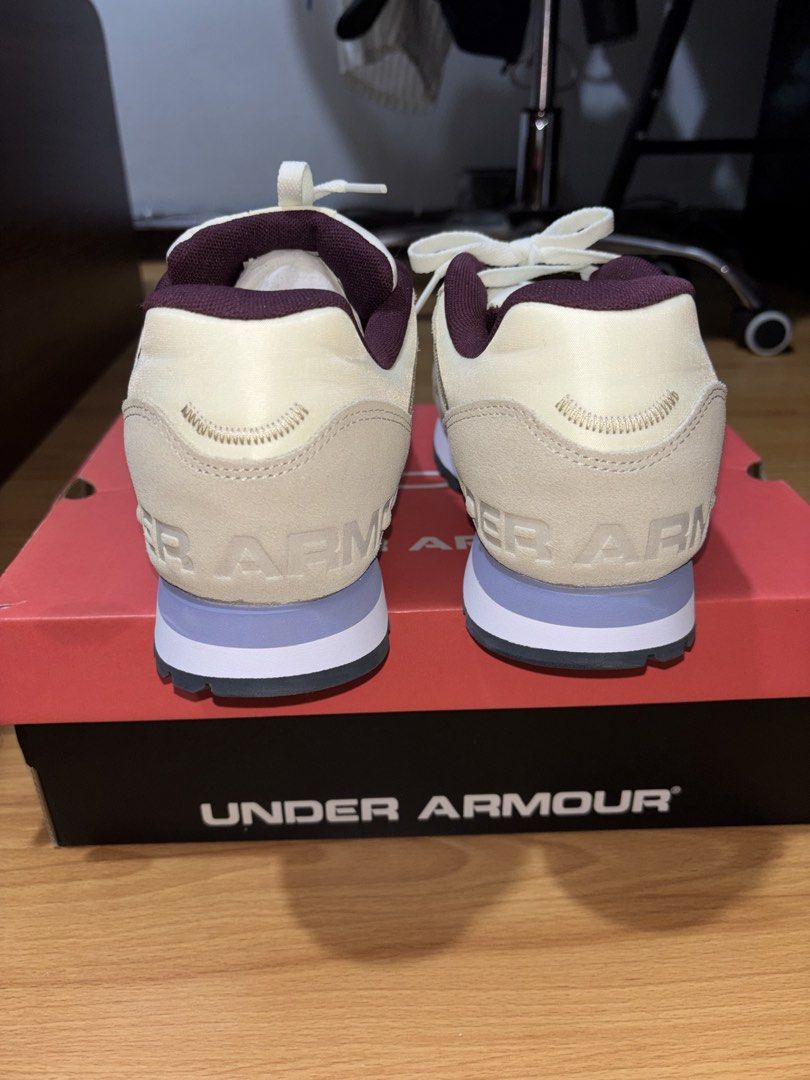 Under Armour UA Essential Runner (Category: Sneakers) located in Quezon City. Submitted by cptsp (Listing ID 1444564215, Image 3). Description: Under Armour UA Essential Runner Condition: Brand new with box Size: US 10 Negotiable for sure buyers!.