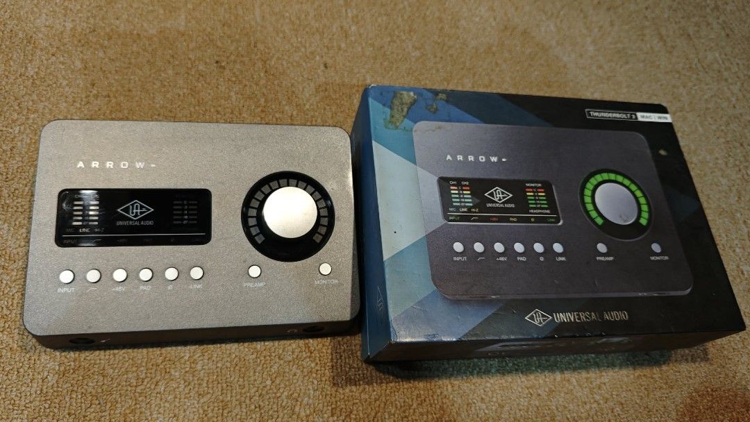 Universal Auido Arrow audio interface for Sale (Category: Soundbars, Speakers & Amplifiers) located in Quezon City. Submitted by johnybuddy (Listing ID 1444572261, Image 1). Description: Universal Auido Arrow audio interface for Sale Selling for 25,000 pesos Trade value is 28,000 pesos All great working condition With free uad plugins Test to sawa dito studio Commonwealth QC Area.