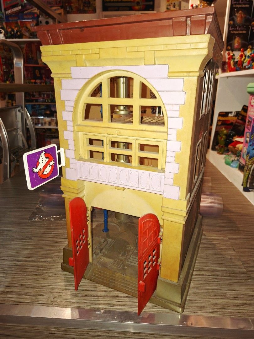 Vintage Ghostbusters Firehouse Fire House Ecto 1 (Category: Action & Battle Toys) located in Manila. Submitted by retrotoycollections (Listing ID 1444552041, Image 2). Description: complete accessories hard to find!!.