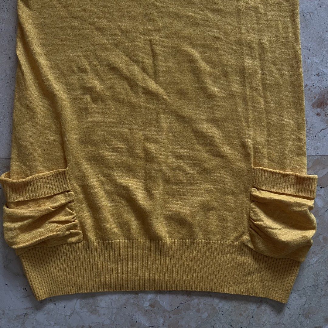 Vintage PPFM Side Pocket Knit Top (Category: Dresses) located in Quezon. Submitted by _babypluto (Listing ID 1444602318, Image 3). Description: Size on tag: NA Flaw: None Dimensions: L: 31.5 W: 17 Note: actual color of the item may change due to lighting. .