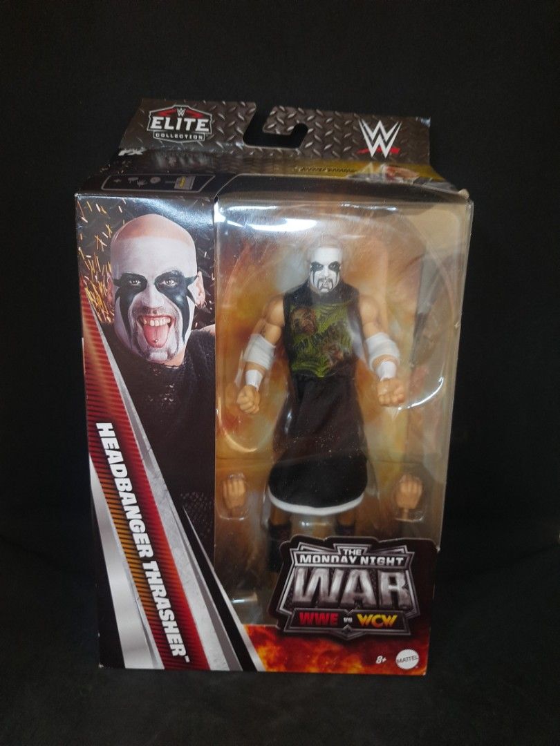 WWE Elite Monday Night Wars Headbangers (Category: Figurines & Statues) located in San Juan City. Submitted by ged06 (Listing ID 1444588255, Image 3). Description: Title: WWE Action Figures – Mattel | Brand New, Unopened | PRICE FIXED Description: Brand new and unopened WWE Action Figures for sale! All figures are complete with accessories. Please note that while the items are in brand new condition, there may be minor cosmetic imperfections on t