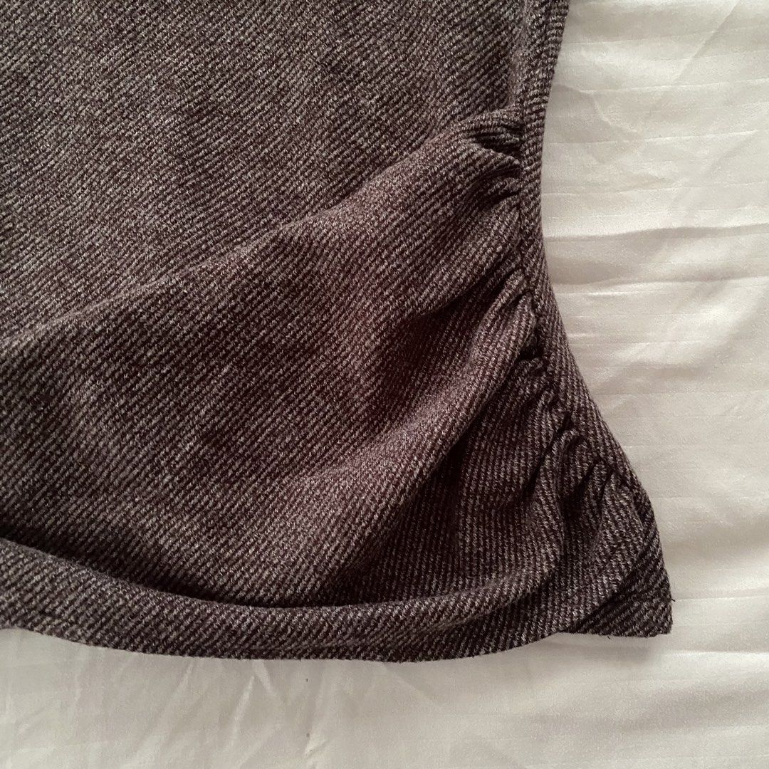 zara brown buckle top (Category: Blouses) located in Cebu City. Submitted by jjanix (Listing ID 1444540470, Image 3). Description: - only worn once, good as new, no issues .