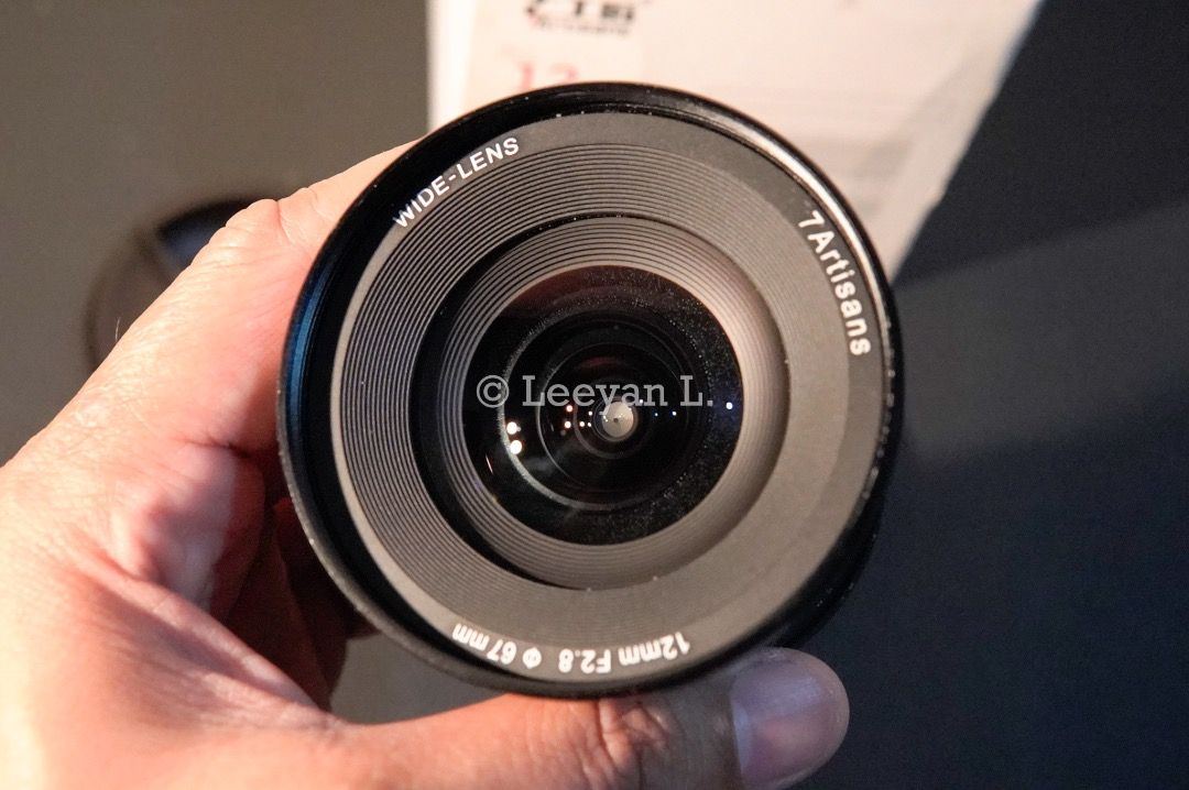 7Artisans 12mm F2.8 Wide-Angle Lens for E-Mount (Category: Lens & Kits) located in Manila. Submitted by karrotzima96455 (Listing ID 1444824684, Image 2). Description: - 7Artisans 12mm F2.8 Wide-Angle Lens - E-mount compatible - Ideal for capturing expansive scenes - Includes front cap, rear cap, and original box RFS: Need extra budget for body upgrade .