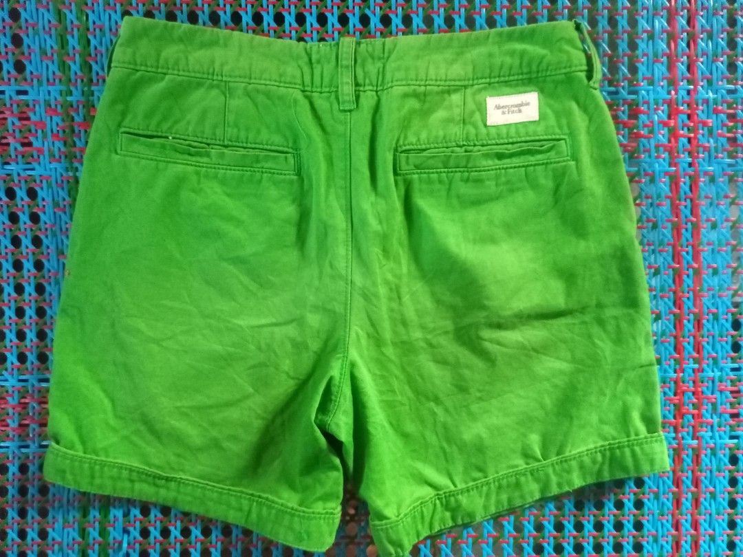 Abercrombie and Fitch short (Category: Shorts) located in Manila. Submitted by xthirft_finderx (Listing ID 1444781033, Image 3). Description: Abercrombie & Fitch Classic Chino Shorts four-button fly closure Made in Bangladesh Waist:32 L:16 W:21 H:11.