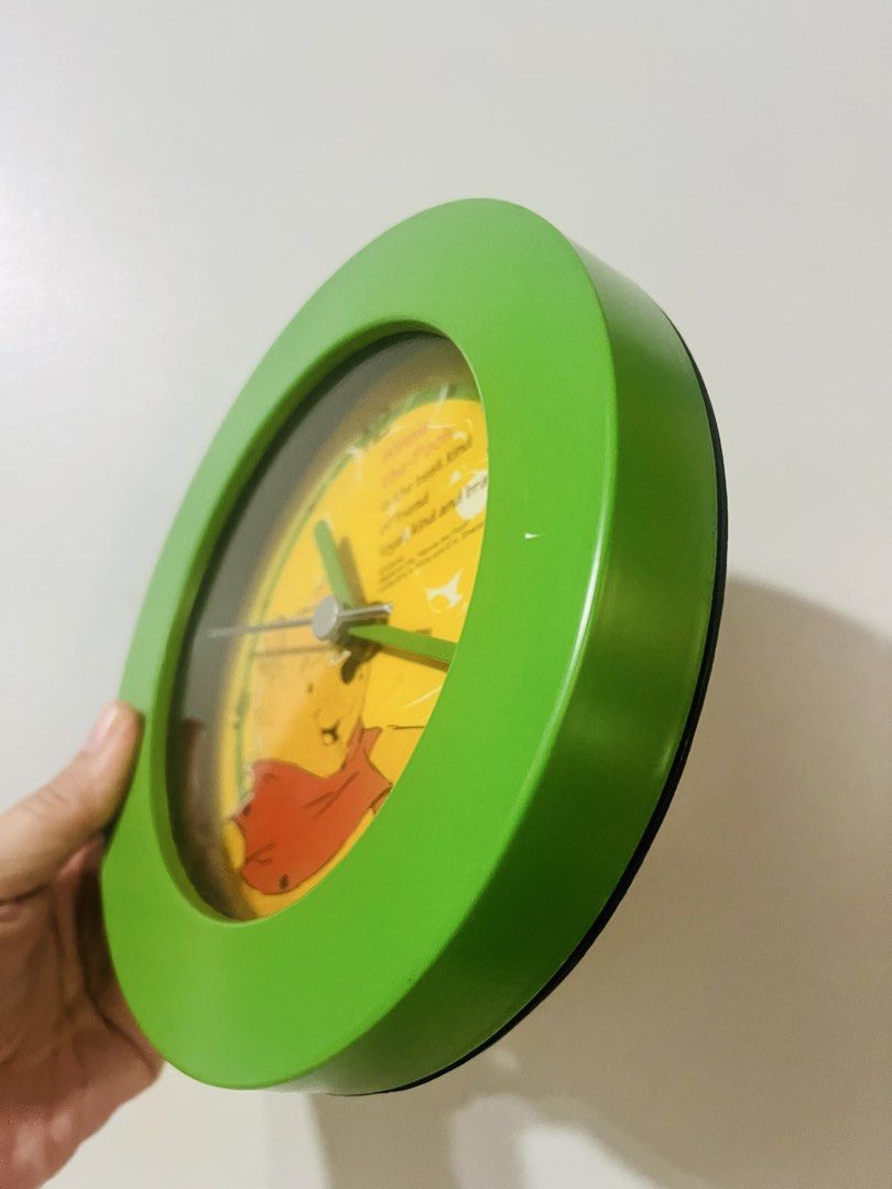 Affordable Pooh Mini Wall Clock (Category: Clocks) located in Malolos. Submitted by afford.japan (Listing ID 1444727720, Image 2). Description: Affordable Pooh Mini Wall Clock 😍👌🏻.