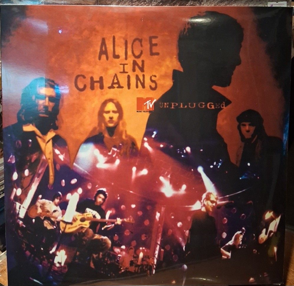 Alice In Chains MTV Unplugged Vinyl Record (Category: Vinyls) located in Quezon City. Submitted by pooh_laa (Listing ID 1442797883, Image 1). Description: - Alice In Chains MTV Unplugged vinyl record - Features the complete concert performance - Includes 3 songs not broadcast on MTV - Tracks include: 'Would?', 'Rooster', 'Over Now', 'Killer Is Me' - Essential for any Alice In Chains collector.