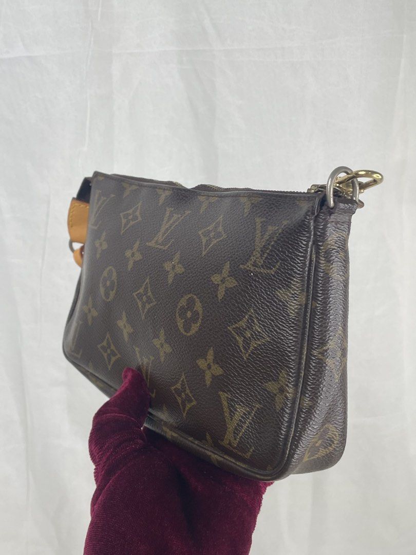 Authentic LV pochette (Category: Luxury Bags & Wallets) located in Manila. Submitted by relovedclub2024 (Listing ID 1444685090, Image 2). Description: All vachetta replaced.