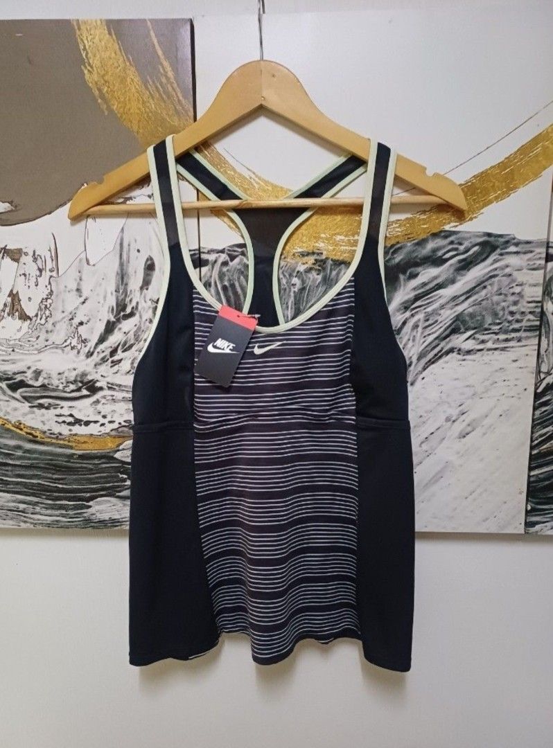 AUTHENTIC NIKE TANK TOP SUPER STRETCHABLE, Original Price Php 4,000 (Category: Activewear) located in Magalang. Submitted by itskate_cc (Listing ID 1444786105, Image 2). Description: Actual size using inches Armpit to Armpit/16 Lenght/25 fittings is Large Excellent Condition, Issue:0 Message if you have any other question about sizing. We do shipping nation wide I'm also open for video call so that you can see the item you 're interested to buy. 