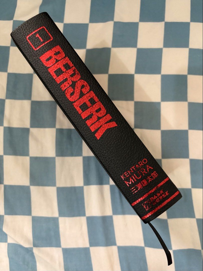 Berserk Deluxe Edition Volume 1 (Category: Comics & Manga) located in Quezon City. Submitted by hidlaw (Listing ID 1444730852, Image 2). Description: RFS: Making room for other books Originally ₱2799 Berserk by Kentaro Miura, Deluxe Vol. 1. Bought from Fully Booked a year ago but never got to buy the rest of the set. Apart from minor flaking of the red foil, the pages are flawless with no yellowing or foxing..