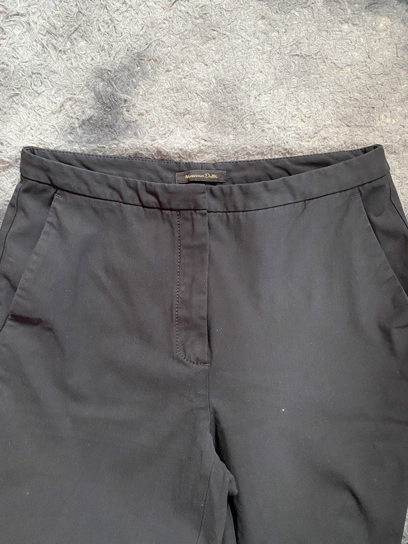 Massimo Dutti - Black Slim Fit Office Trouser (Category: Other Bottoms) located in Bulacan. Submitted by prelovedlane (Listing ID 1444709001, Image 3). Description: -Size: EUR 34 / US 2 / MEX 24 -In good condition -Classic slim-fit design -Comfortable and easy to pair with any top -Perfect for office wear, business casual, or everyday outfits -Please manage your expectation *No return, no exchange. Please review all photos, measurements, and desc