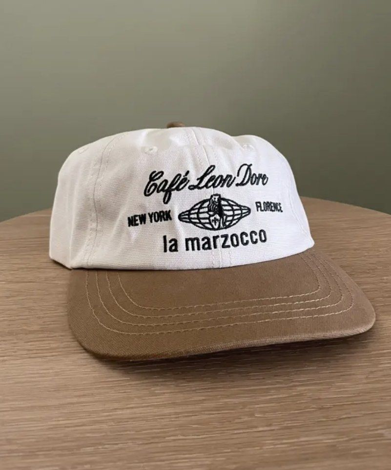 Cafe Leon Dore / La Marzocco pristine colorway hat (Category: Caps & Hats) located in Pasig City. Submitted by paymelikelandlord (Listing ID 1444830153, Image 1). Description: Cafe Leon Dore / La Marzocco pristine colorway hat Size adjustable Brand new & Authentic Price 5500 Negotiable make better offer Dm me for more details 📥📥📥 Quezon City area Meetup Doobies Courier 🚚 J&T express LBC cop JRS VIA LALAMOVE AROUND METRO MANILA 📣.